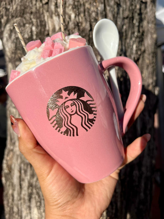 Taza rosa Starbucks 700 gr